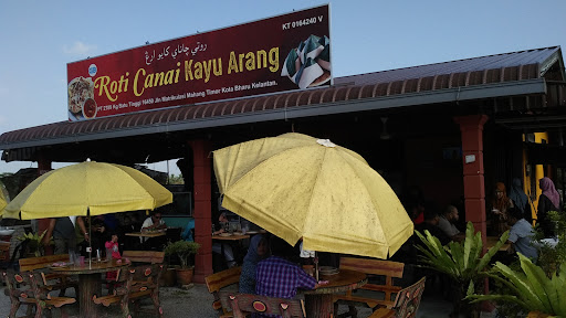 Roti Canai Kayu Arang