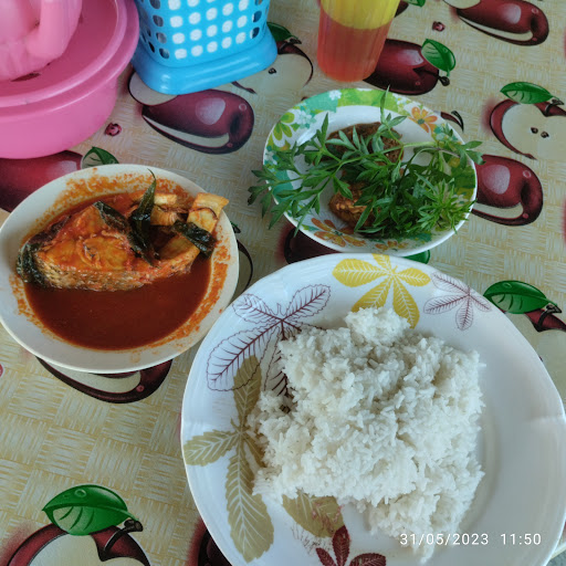 Asam Pedas Aminah Hassan Restaurant, Pontian, Johore.