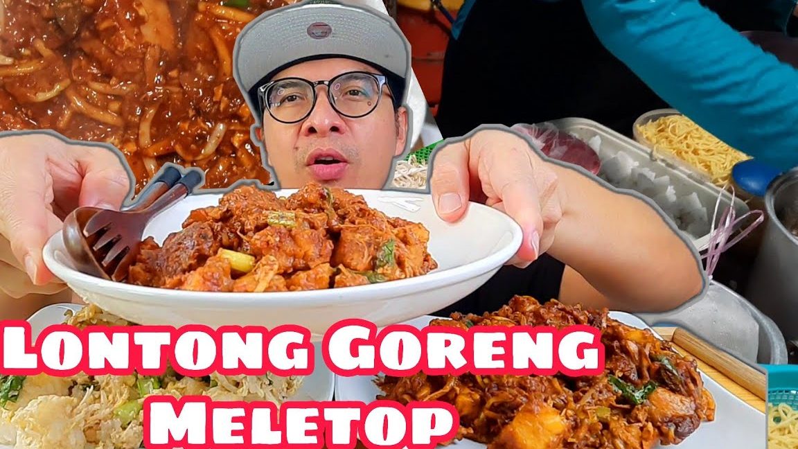 lontong goreng meletop