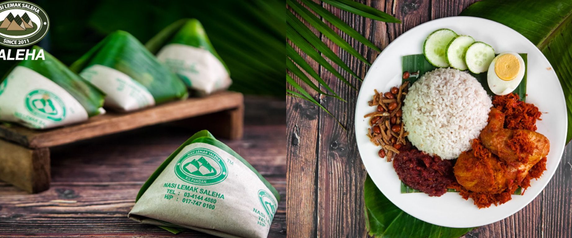 nasi lemak saleha ampang